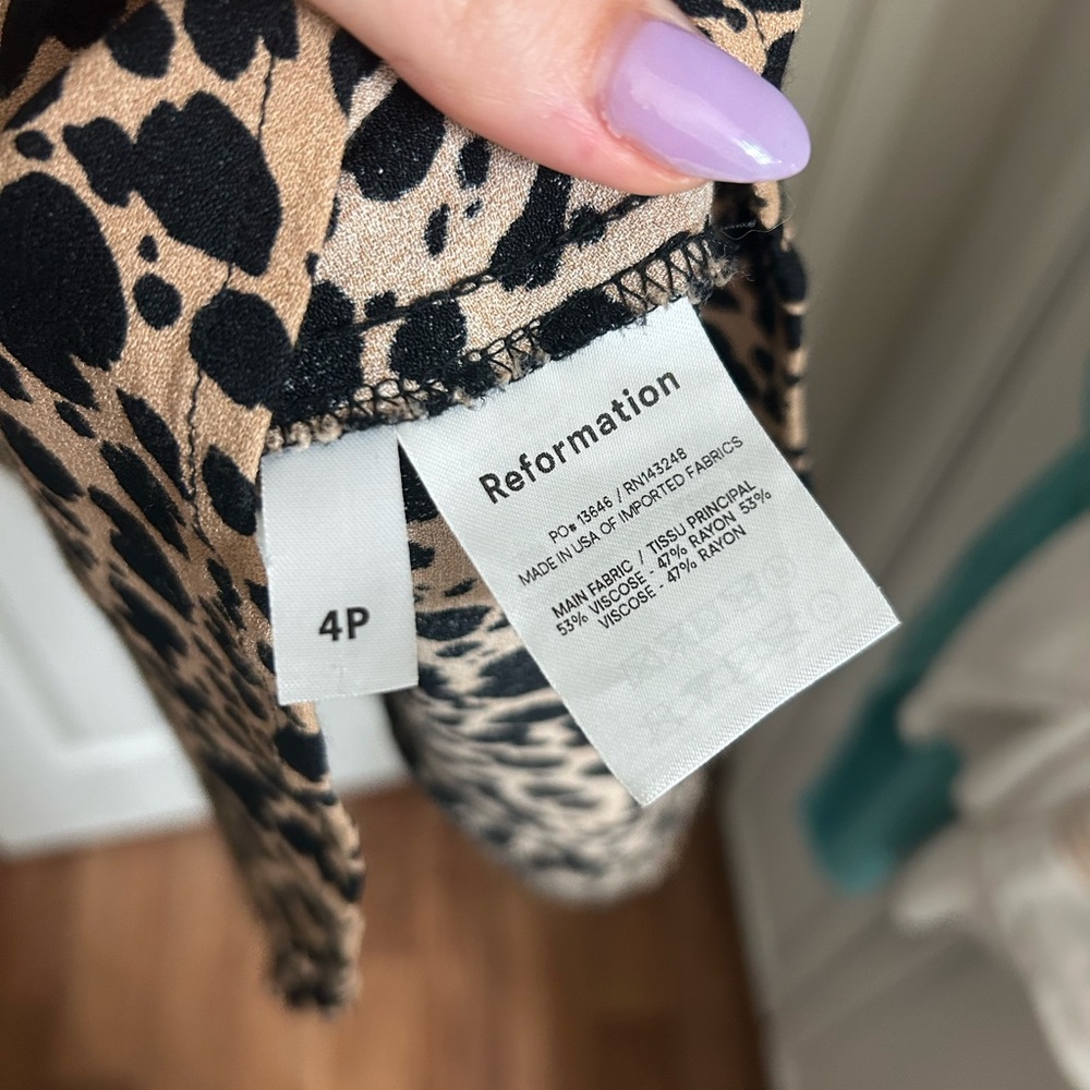 Reformation Sigmund Dress in Blitz - Picture 8 of 8